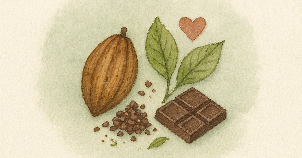 Chocolate e bem‑estar: verdades e curiosidades sobre os benefícios do cacau puro